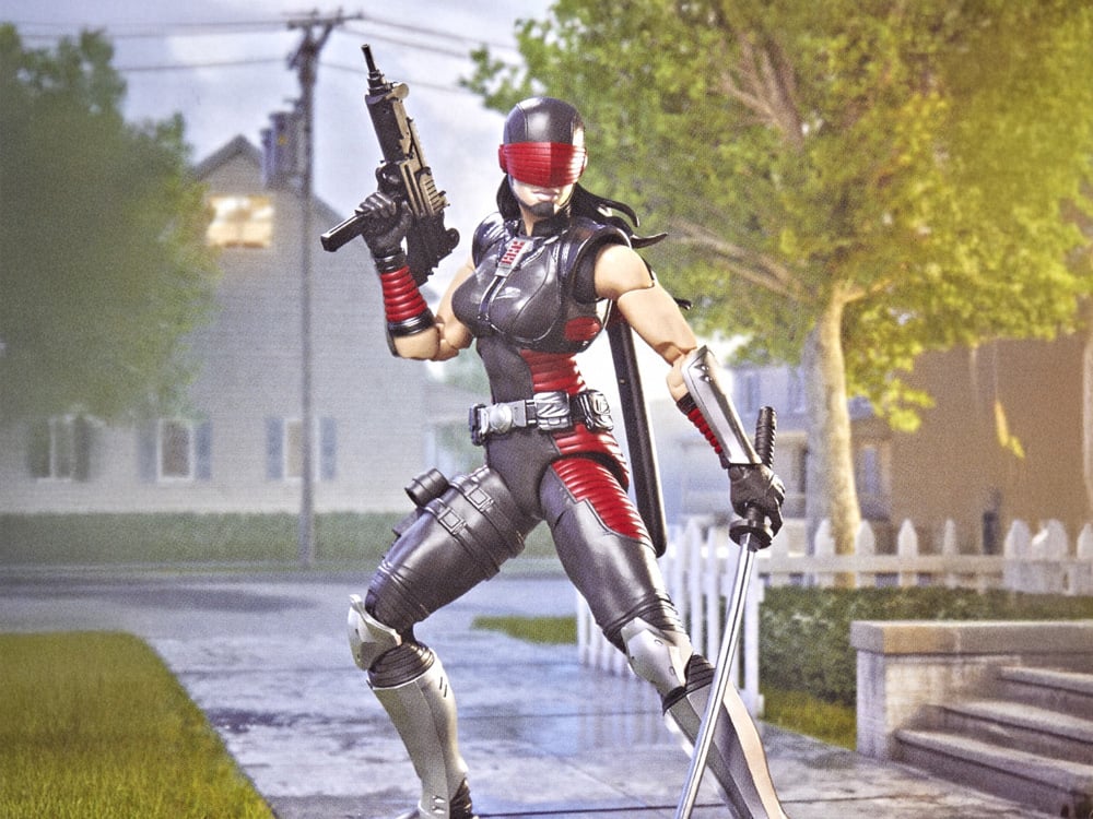 SNAKE EYES (DAWN MORENO) G.I.JOE CLASSIFIED HASBRO