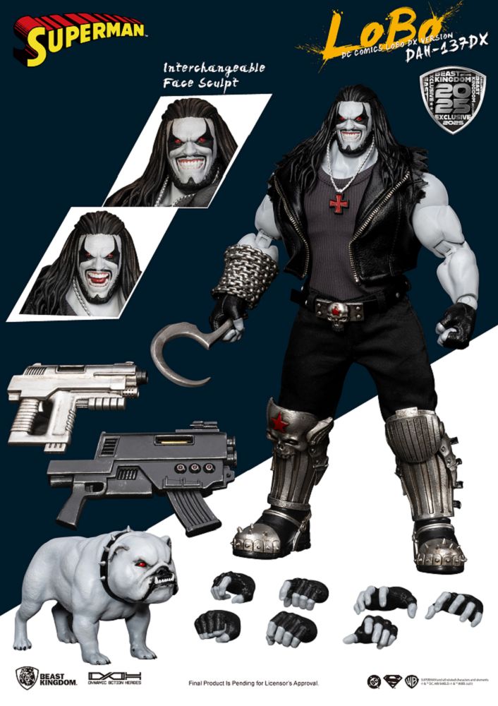LOBO DC DELUXE BEAST KINGDOM PX SDCC 2025 1/9