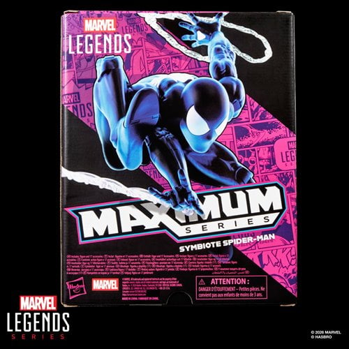 SPIDERMAN SYMBIOTE MARVEL LEGENDS MAXIMUM SERIES HASBRO