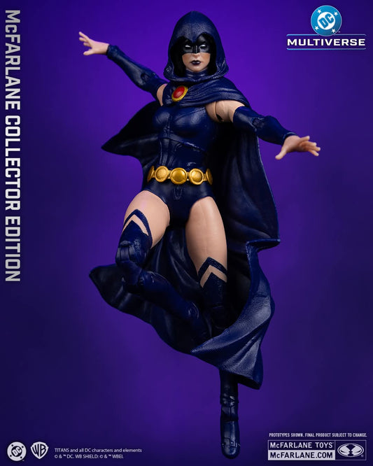 RAVEN TEEN TITANS DC MULTIVERSE MCFARLANE COLLECTOR EDITION