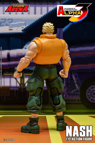 CHARLIE NASH STREET FIGHTER ALPHA STORM ARENA