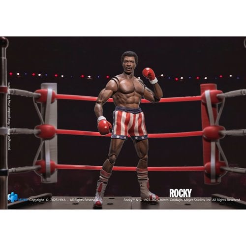 APOLLO CREED ROCKY I HIYA TOYS EXQUISITE SUPER SERIES
