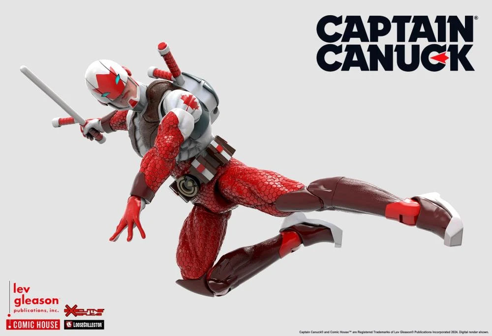 CAPTAIN CANUCK ICONIC HEROES SERIES LOOSECOLLECTOR 1/12