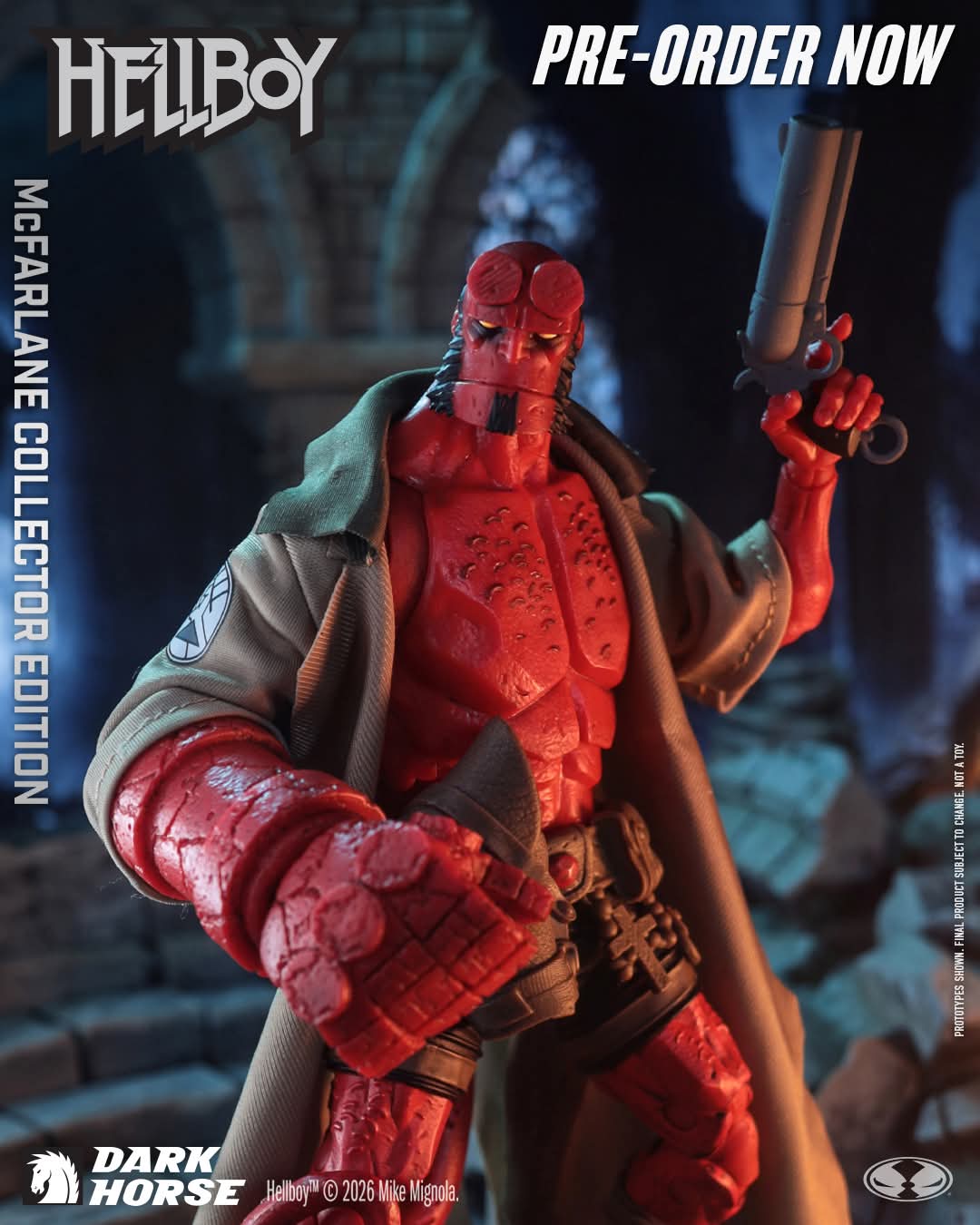 HELLBOY MCFARLANE COLLECTOR EDITION