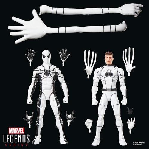 MR FANTASTIC Y SPIDERMAN FUTURE FOUNDATION 2PACK MARVEL LEGENDS HASBRO