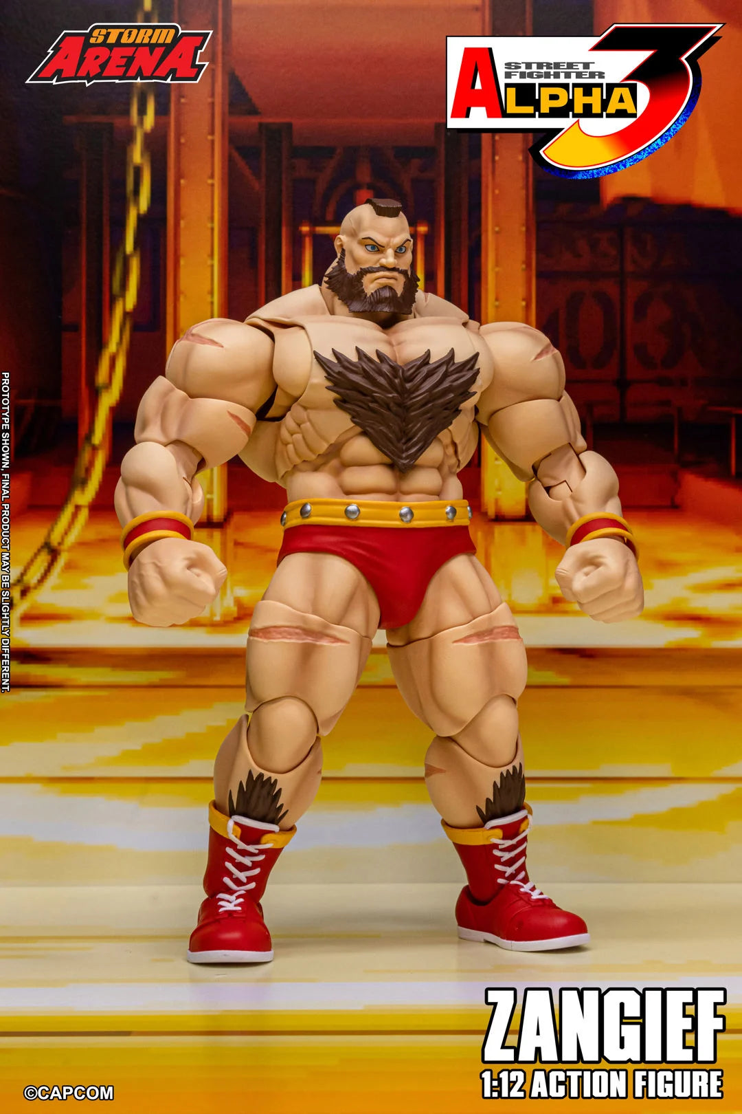 ZANGIEF STREET FIGHTER ALPHA STORM COLLECTIBLES ARENA