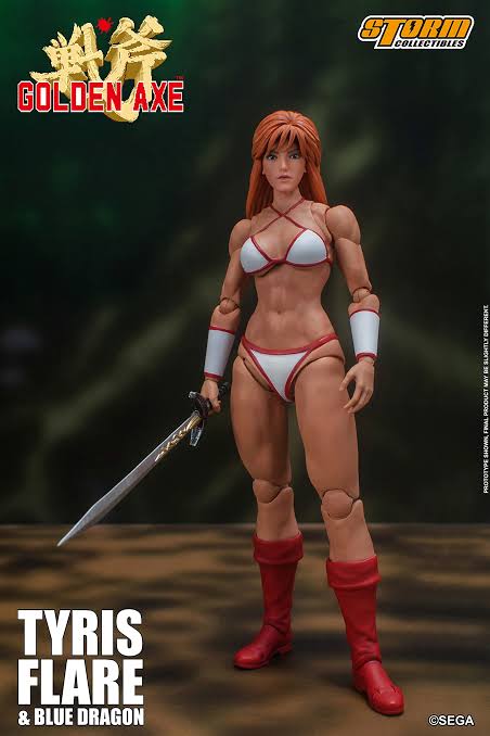 TYRIS FLARE GOLDEN AXE STORM COLLECTIBLES