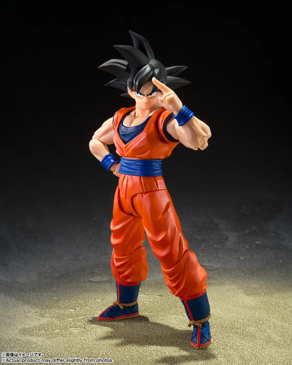 SON GOKU KIND HEARTED SAIYAN DRAGON BALL S.H.FIGUARTS BANDAI