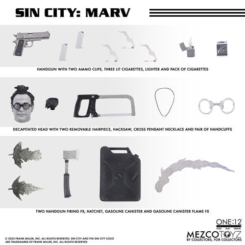 MARV SIN CITY MEZCO ONE:12