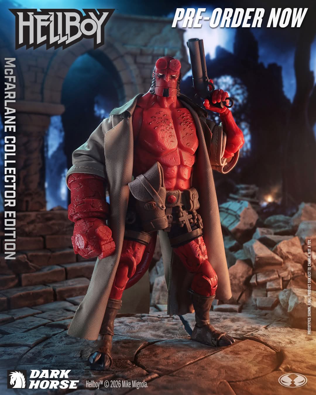 HELLBOY MCFARLANE COLLECTOR EDITION