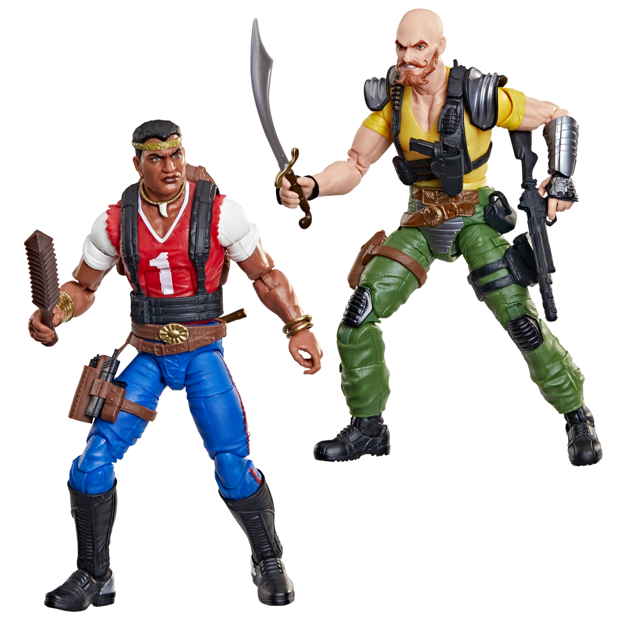 DAVID RED DOG TAPUTAPU Y VARUJAN TAURUS AYVAZYAN 2PACK G.I.JOE CLASSIFIED HASBRO