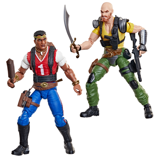 DAVID RED DOG TAPUTAPU Y VARUJAN TAURUS AYVAZYAN 2PACK G.I.JOE CLASSIFIED HASBRO