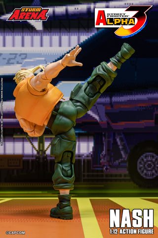 CHARLIE NASH STREET FIGHTER ALPHA STORM ARENA