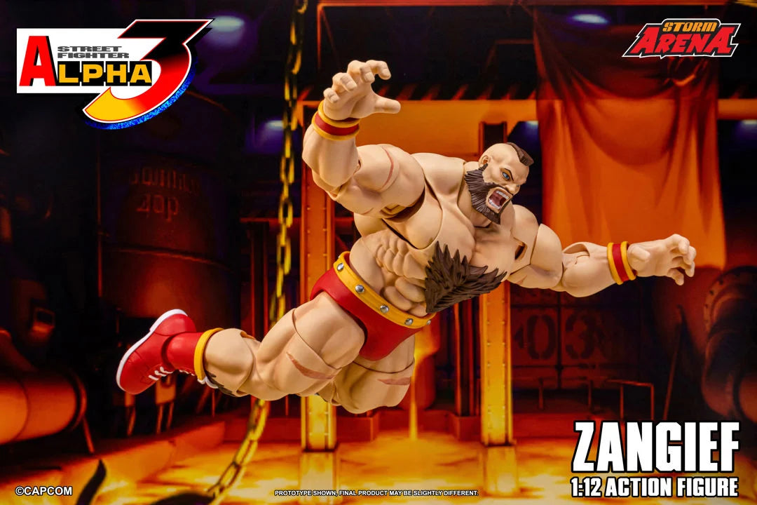 ZANGIEF STREET FIGHTER ALPHA STORM COLLECTIBLES ARENA
