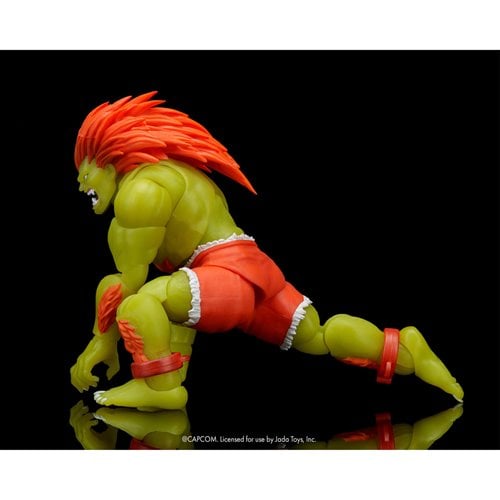 BLANKA GLOW IN THE DARK STREET FIGHTER JADA TOYS EXCLUSIVO EE
