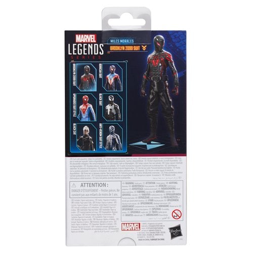 SPIDERMAN MILES MORALES BROOKLYN 2099 SUIT GAMERVERSE MARVEL LEGENDS HASBRO