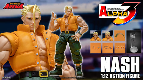 CHARLIE NASH STREET FIGHTER ALPHA STORM ARENA