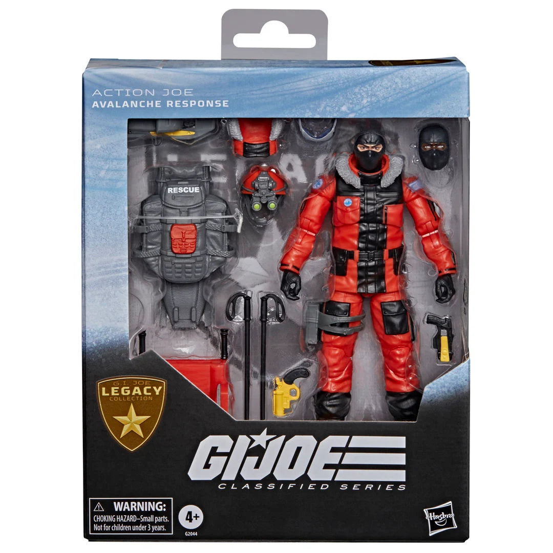 AVALANCHE RESPONSE G.I.JOE CLASSIFIED SERIES LEGACY COLLECTION HASBRO
