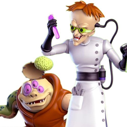 DR KARBUNKLE Y FRED THE MUTANT BIKER MICE FROM MARS NACELLE