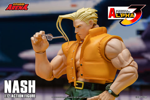 CHARLIE NASH STREET FIGHTER ALPHA STORM ARENA