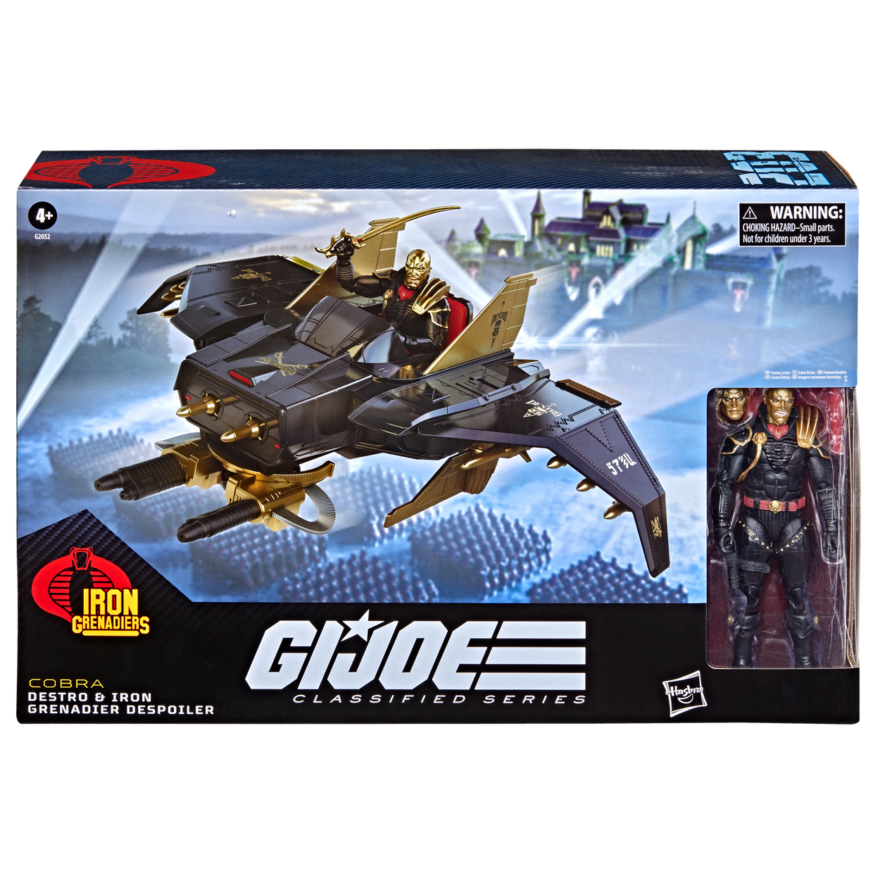 DESTRO Y IRON GRENADIER DESPOILER G.I.JOE CLASSIFIED HASBRO