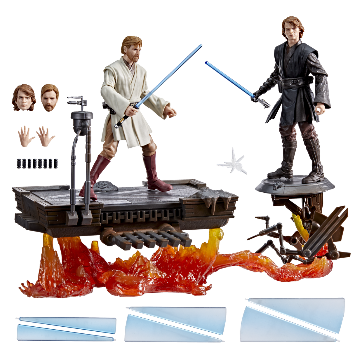 ANAKIN SKYWALKER Y OBI WAN KENOBI 2PACK STAR WARS BLACK SERIES HASBRO EXCLUSIVE