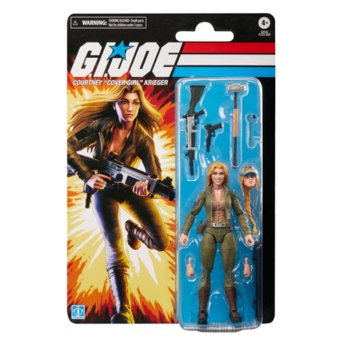 COURTNEY COVER GIRL KRIEGER G.I.JOE CLASSIFIED RETROCARD HASBRO