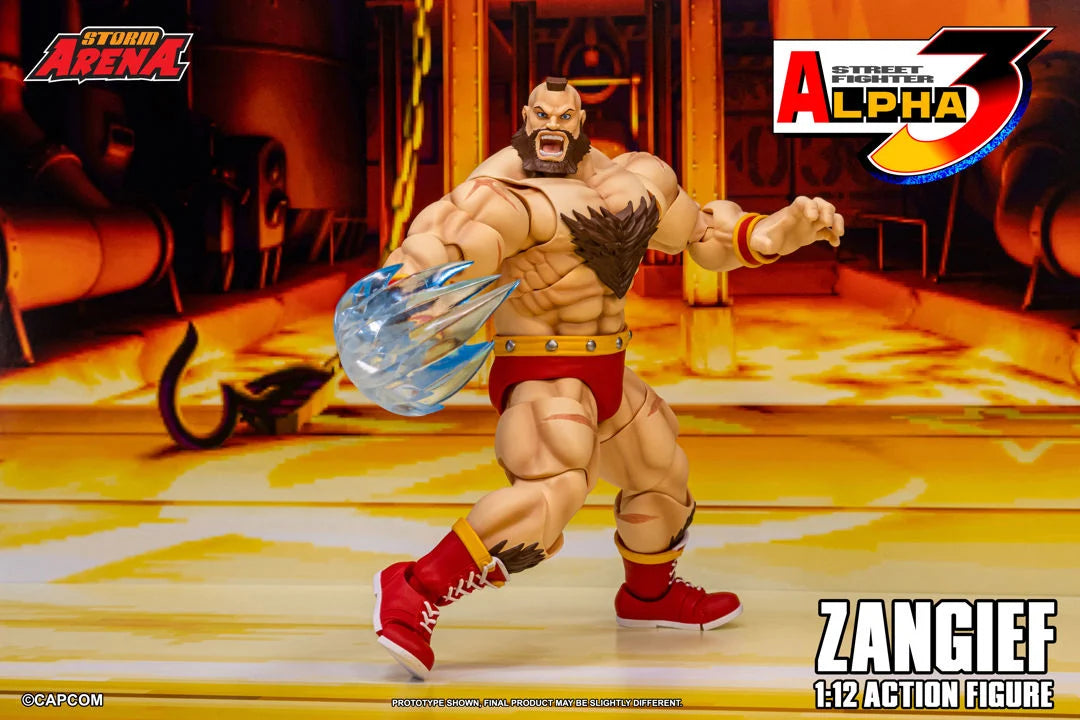 ZANGIEF STREET FIGHTER ALPHA STORM COLLECTIBLES ARENA