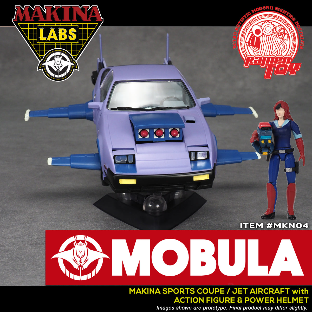 MOBULA MAKINA (M.A.S.K) RAMEN TOYS