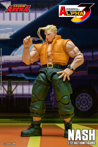 CHARLIE NASH STREET FIGHTER ALPHA STORM ARENA