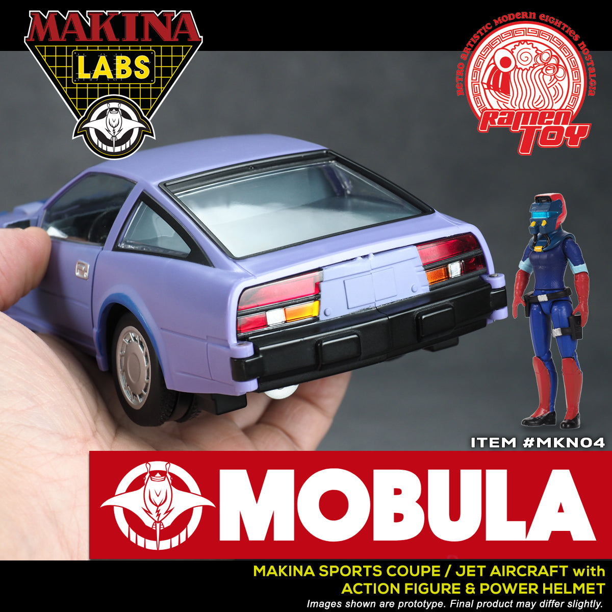 MOBULA MAKINA (M.A.S.K) RAMEN TOYS