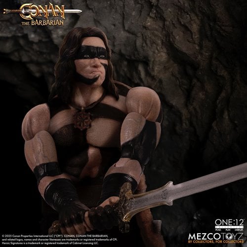 CONAN THE BARBARIAN (1982) WAR PAINT MEZCO ONE:12