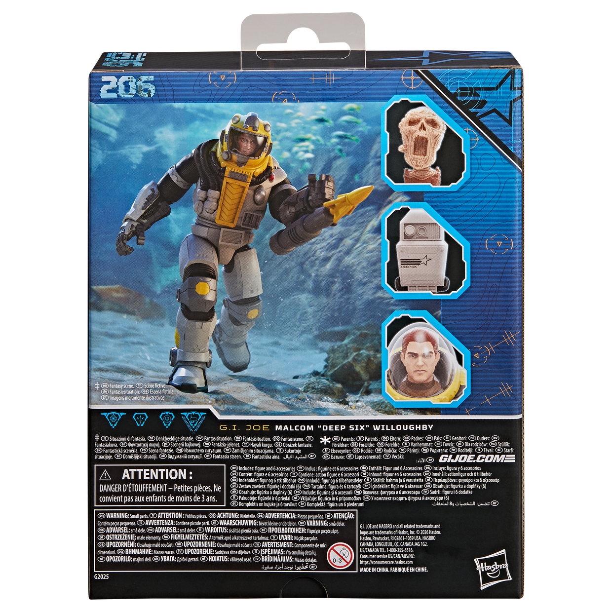 MALCOM "DEEP SIX" WILLOUGHBY G.I.JOE CLASSIFIED