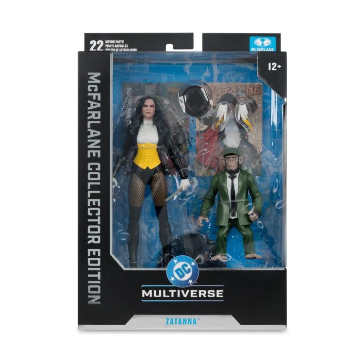 ZATANNA & DETECTIVE CHIMP DC MULTIVERSE COLLECTOR EDITION MCFARLANE