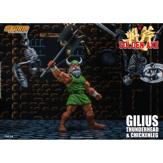 TYRIS FLARE Y GILIUS SET GOLDEN AXE STORM COLLECTIBLES