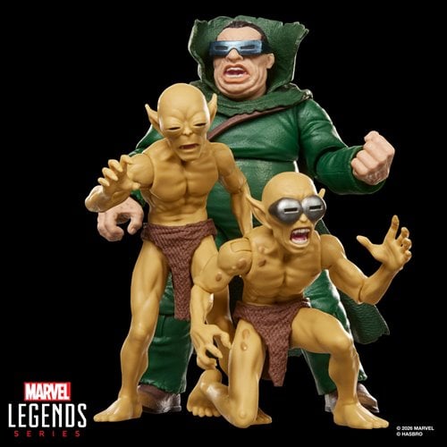 MOLE MAN Y MOLOIDS FANTASTIC FOUR MARVEL LEGENDS HASBRO