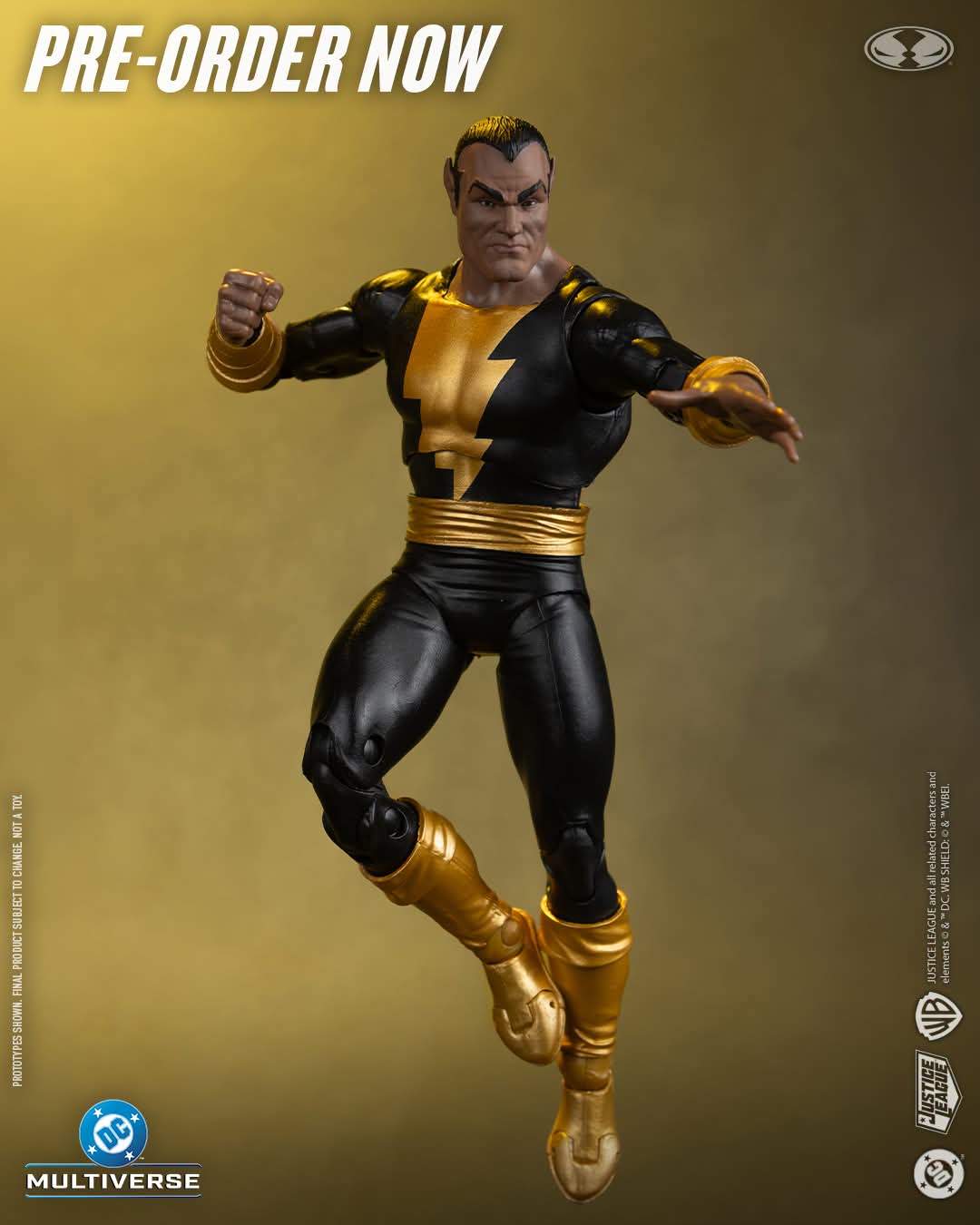BLACK ADAM DC MULTIVERSE MCFARLANE