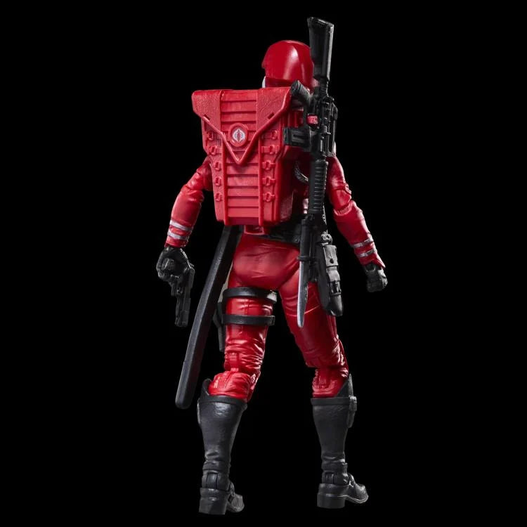 CRIMSON GUARD FEMALE G.I.JOE CLASSIFIED RETRO CARD HASBRO