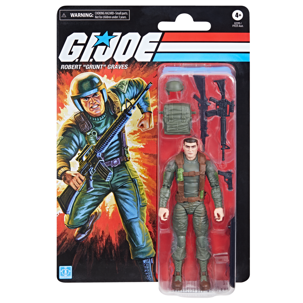 ROBERT GRUNT GRAVES RETROCARD G.I.JOE CLASSIFIED HASBRO