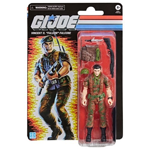 VINCENT R FALCON FALCONE G.I.JOE CLASSIFIED SERIES RETROCARD