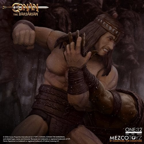 CONAN THE BARBARIAN (1982) PIT FIGHTER EDITION MEZCO ONE:12