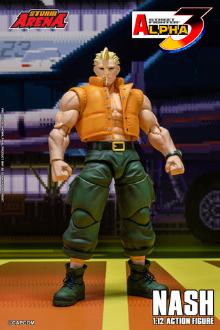 CHARLIE NASH STREET FIGHTER ALPHA STORM ARENA