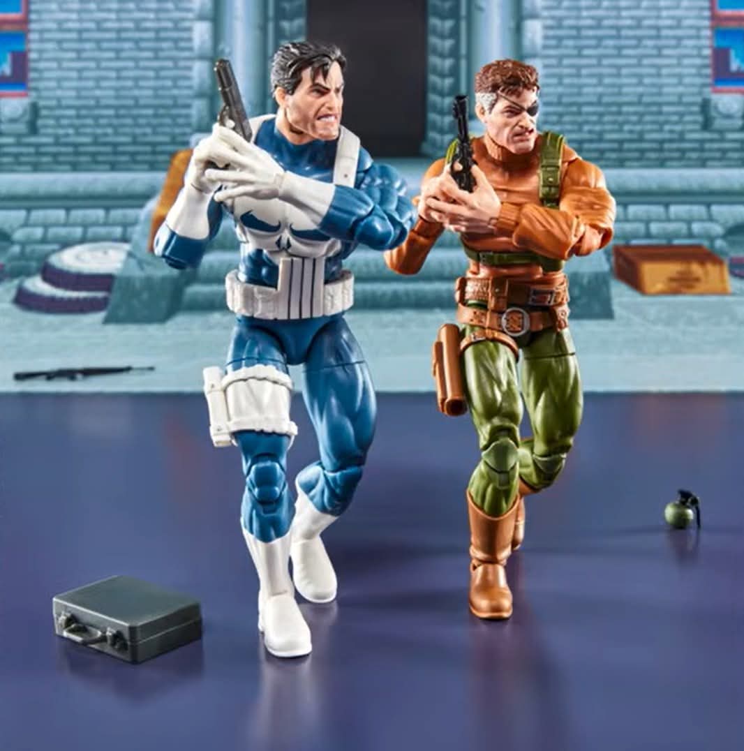 PUNISHER Y NICK FURY "THE PUNISHER" GAMERVERSE MARVEL LEGENDS HASBRO