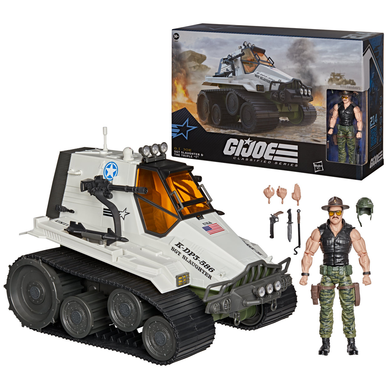 SGT SLAUGHTER Y THE TRIPLE T G.I.JOE CLASSIFIED SERIES HASBRO PULSE