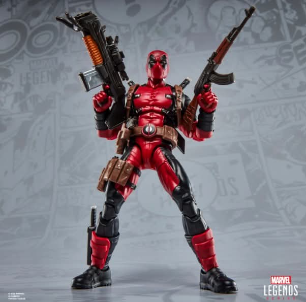 DEADPOOL MARVEL LEGENDS MAXIMUN SERIES HASBRO