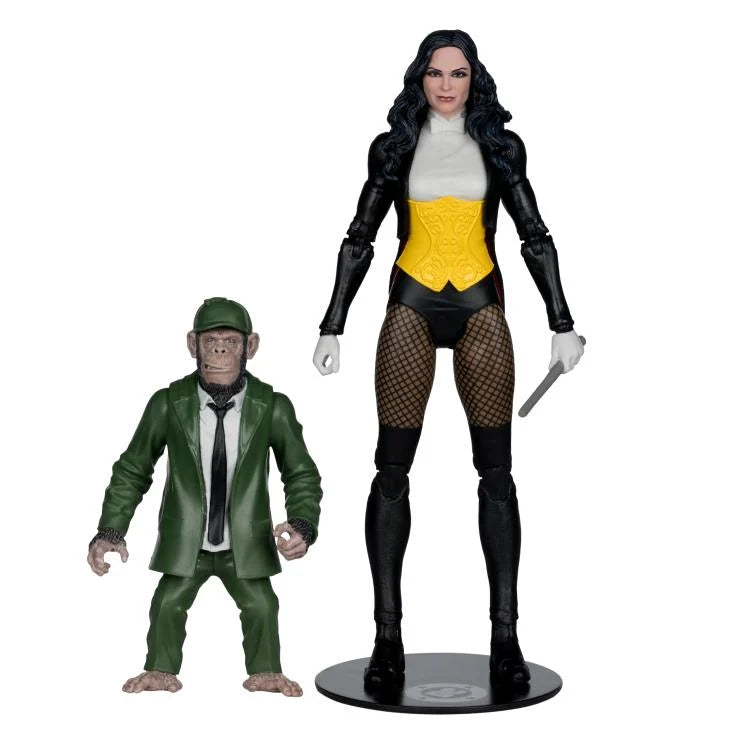 ZATANNA & DETECTIVE CHIMP DC MULTIVERSE COLLECTOR EDITION MCFARLANE