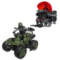 SNAKE EYES Y VARMINT ATV VS STEALTH VIPER Y COBRA STEALTH FLIGHT POD 2PACK G.I.JOE CLASSIFIED HASBRO