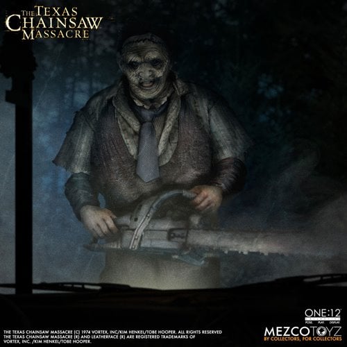 LEATHERFACE THE TEXAS CHAINSAW MASSACRE (2003) MEZCO ONE:12