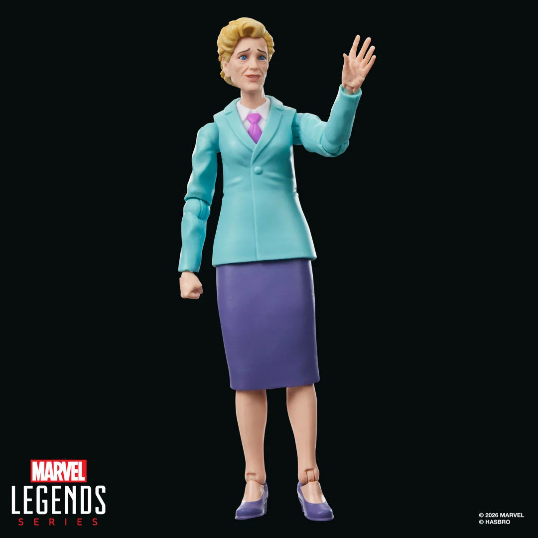 TIA MAY SPIDERMAN THE ANIMATED SERIES RETROCARD MARVEL LEGENDS HASBRO