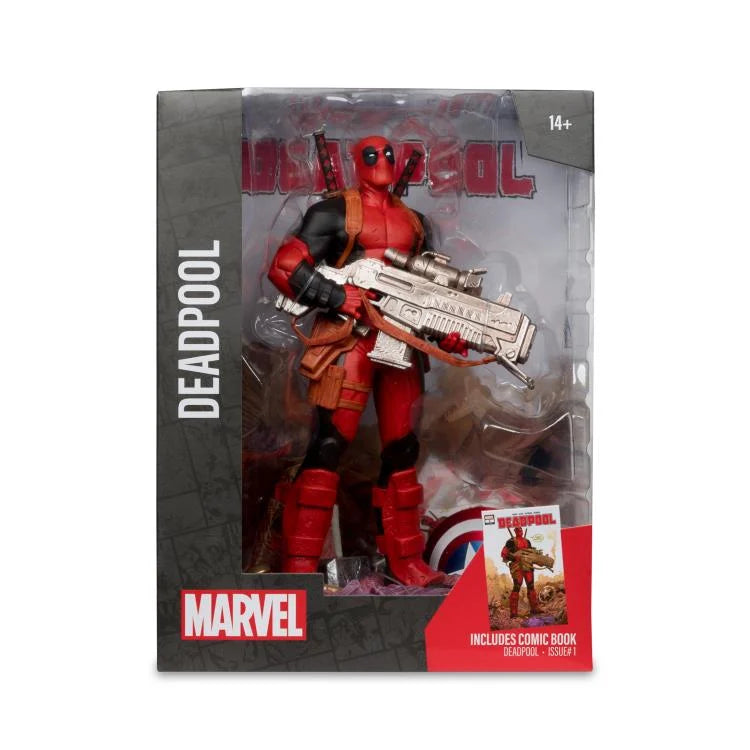 DEADPOOL POSED FIGURE MARVEL MCFARLANE 1/6